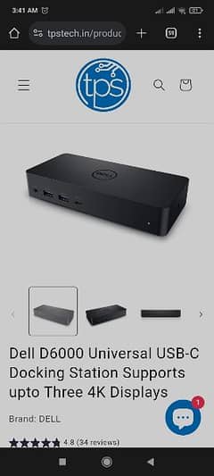 Dell D6000 Universal USB-C 0
