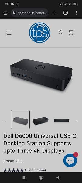 Dell D6000 Universal USB-C 3