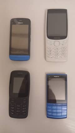 4 Nokia mobiles for sale 1 is Non pta rest are pta approved