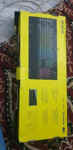 corsair k55 pro lightning keyboard 1