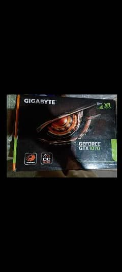 Gigabyte GeForce gtx 1070 8 gb