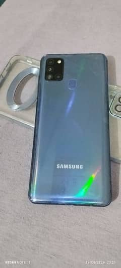 Samsung A21 s 4GB 64GB Screen Crack exchange possible