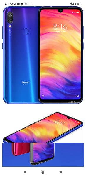 redmi note 7 condition 10 by 9 PTA 1 sim approve 03474691170 0