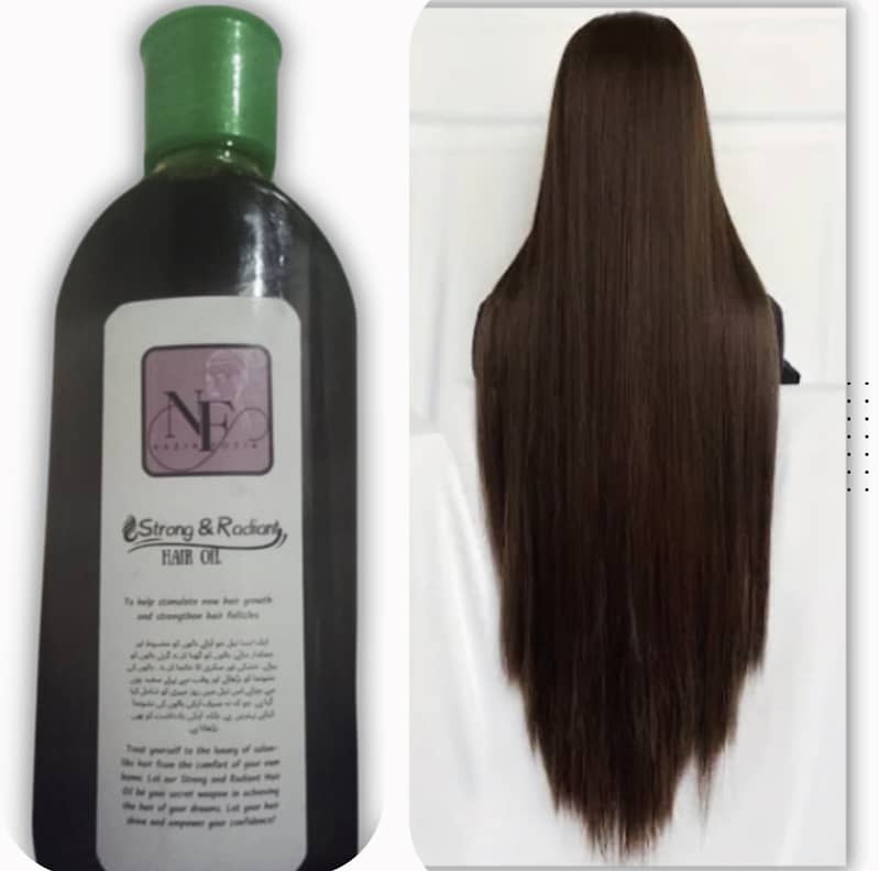 Strong and radiant hair oil 2