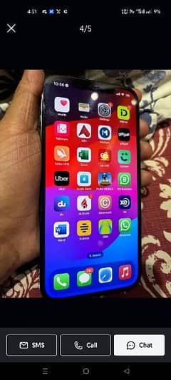 Iphone 12 pro max 256gb PTA Approved Back Crack 0