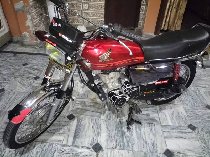 Honda CG 125 Special Edition 2021 9