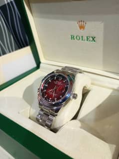 Rolex brand new silver full box pack with 2 year Money back guarantee