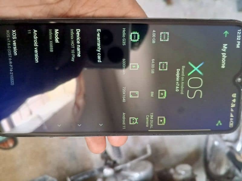 Infinix Hot 10 Play 4gb 64gb just mobile 5