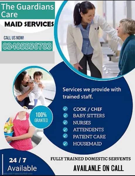 Maids House Maids Couple Patient Care Nanny Baby Sitter 1