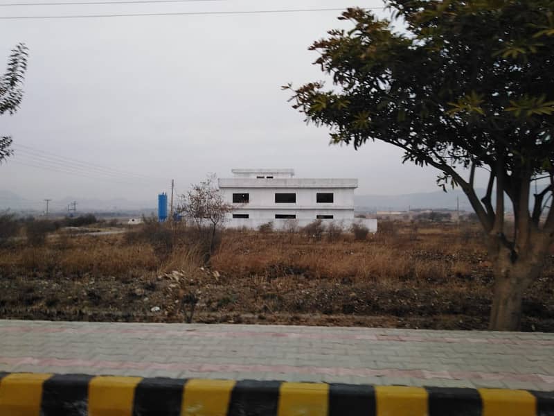 1 Kanal Residential Plot For Sale. In Army Welfare Trust. AWT D-18 Block B Islamabad. 9