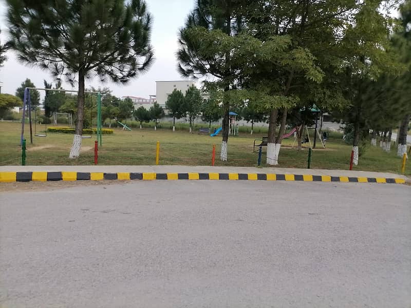 1 Kanal Residential Plot For Sale. In Engineers Co-operative Housing Society. ECHS Block H D-18 Islamabad. 19