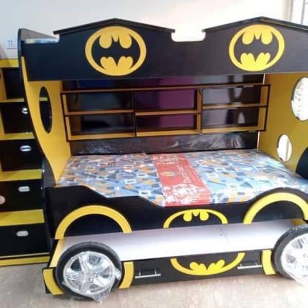 triple bunk bed/batman bunk bed/boyse bunk bed 2