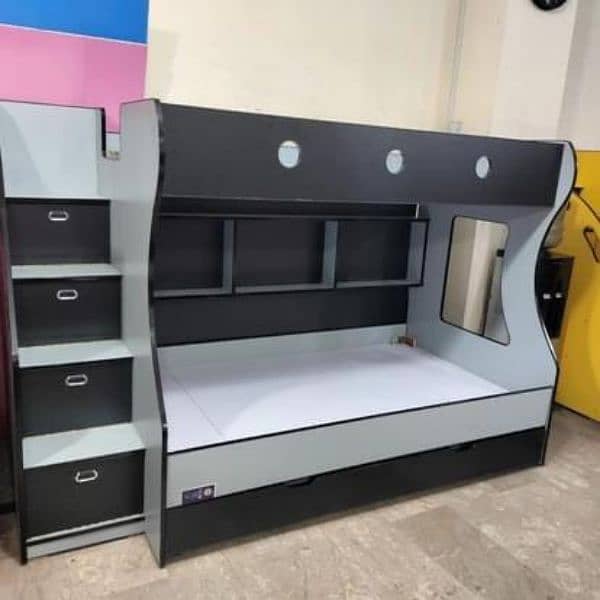 triple bunk bed/batman bunk bed/boyse bunk bed 12