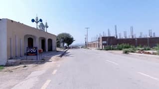 5 Marla Corner Residential Plot For Sale in Gulshan E Sehat E-18. In Hamza Block Islamabad.