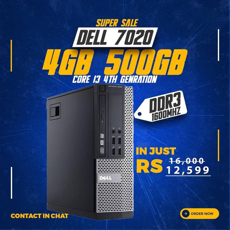 Dell Optiplex 7010 i5 Desktop 3