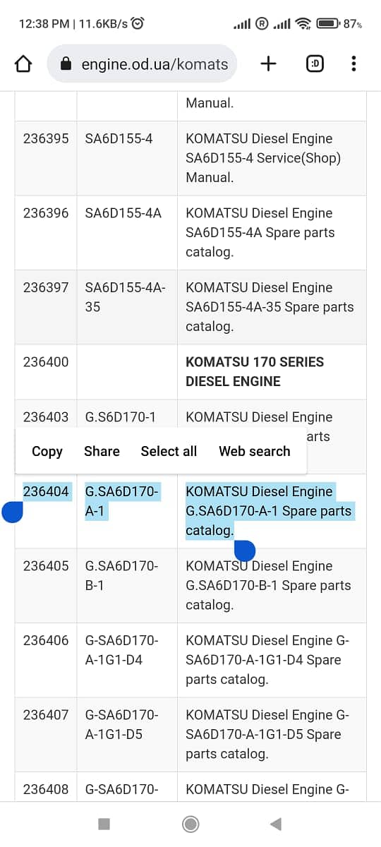 Komatsu diesel  genrator 500 kv 4