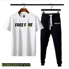 FREE FIRE 2 PCS MICRO PLAIN TRACKSUIT