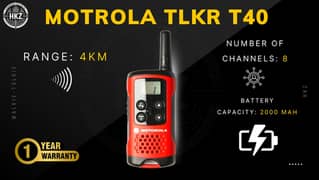 walkie talkie , kenwood Samsung | Wirless Set |Motrola TLKR T40 0