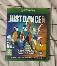 Just Dance 2017 xbox one S cd