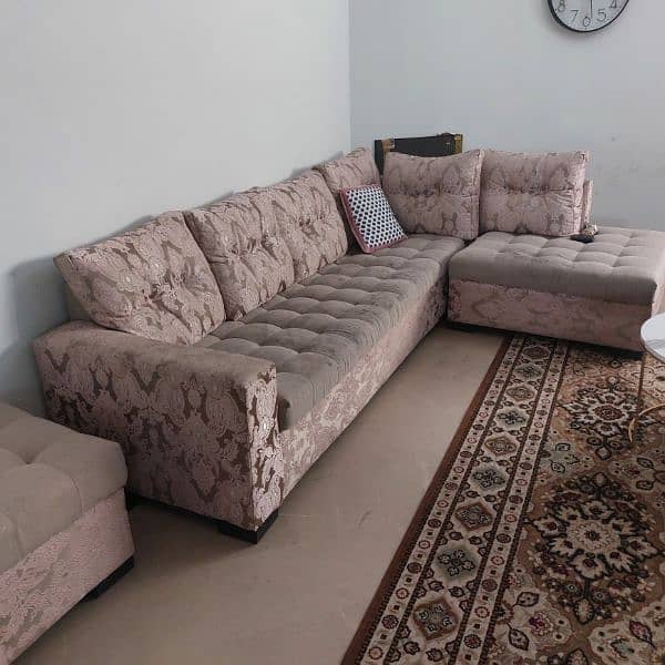 7 seater L shaped Sofa set 2