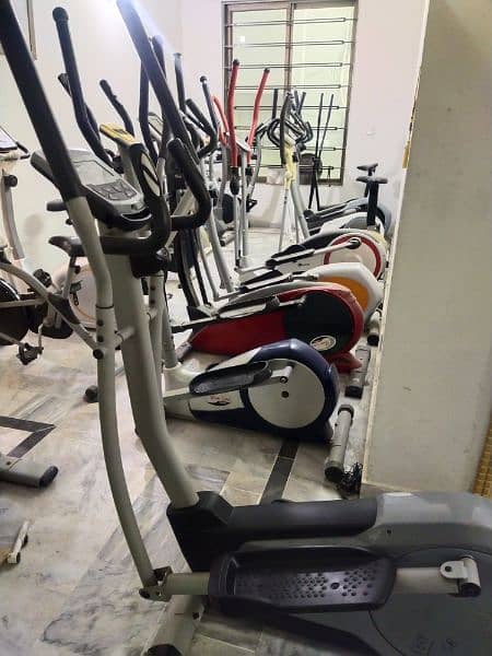 Elliptical exercise cycle machines air bike cadio recumbent spin tread 14
