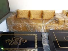 Sofa set , Molty foam , six seater sofa set