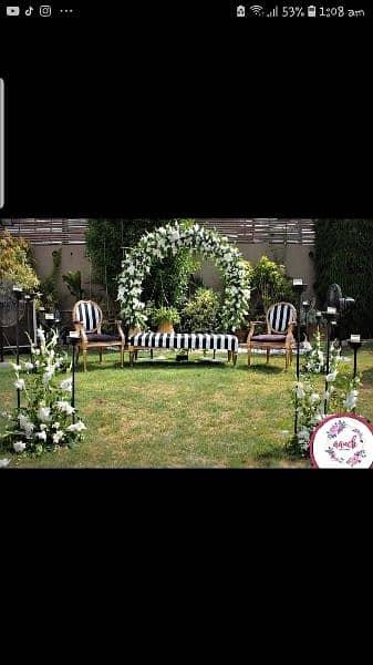 Fresh and artificial flowers Specialist stage decor 10