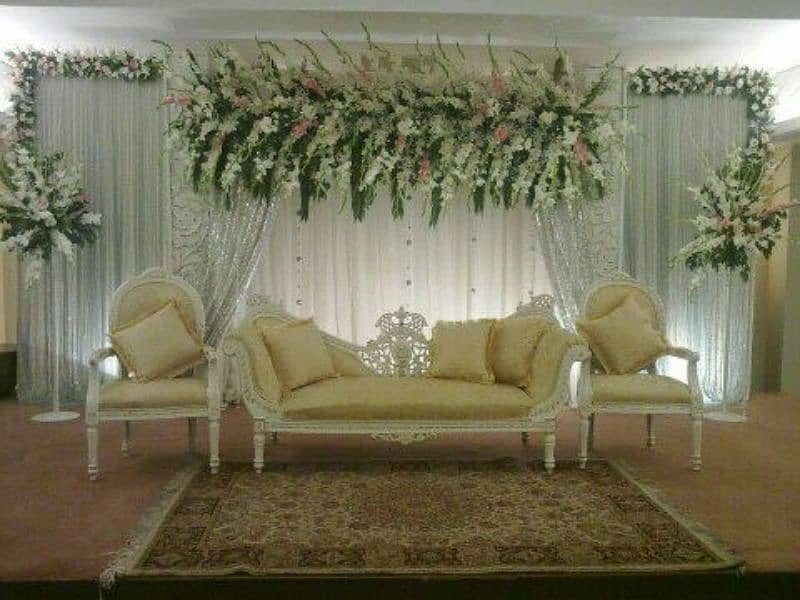Fresh and artificial flowers Specialist stage decor 11