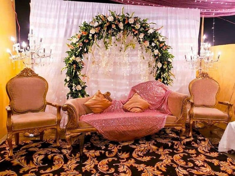 Fresh and artificial flowers Specialist stage decor 16
