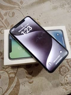 Iphone X with box pta approved