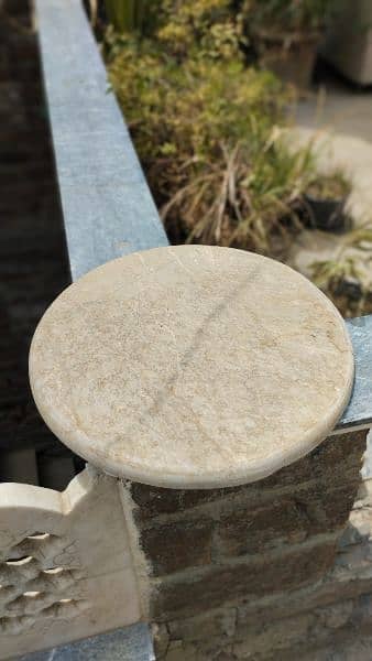 Marble Round piece all type of sizes and colours 0