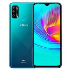 infinix hot 9 play 2 32 with box lush condition