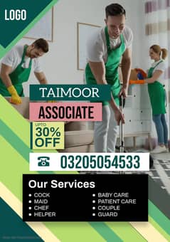 Baby sitter , maids , Helpers , cook , Nanny , Drivers ,Patient care