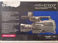 New Sony HVR-HD10 Video Camera Japani for sale