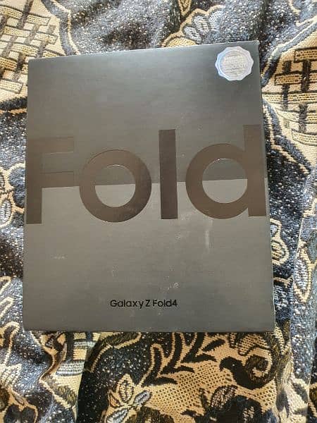 Samsung Z Fold 4 Official PTA Approved Physical Dual Sim 12-512Gb 8