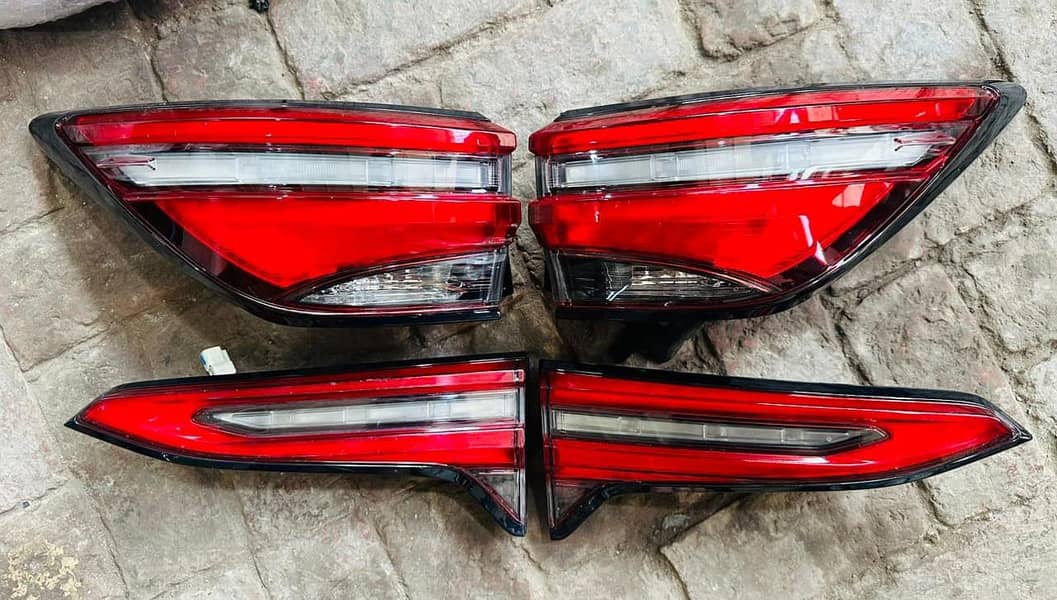 MG HS MG ZS Front Bumper Lights Bonnet Diggi Sunroof Fog Lights Mirror 3