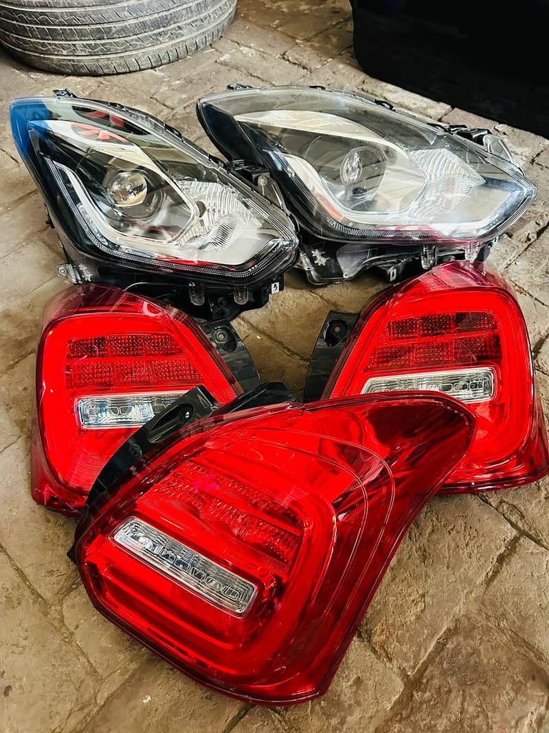 MG HS MG ZS Front Bumper Lights Bonnet Diggi Sunroof Fog Lights Mirror 5