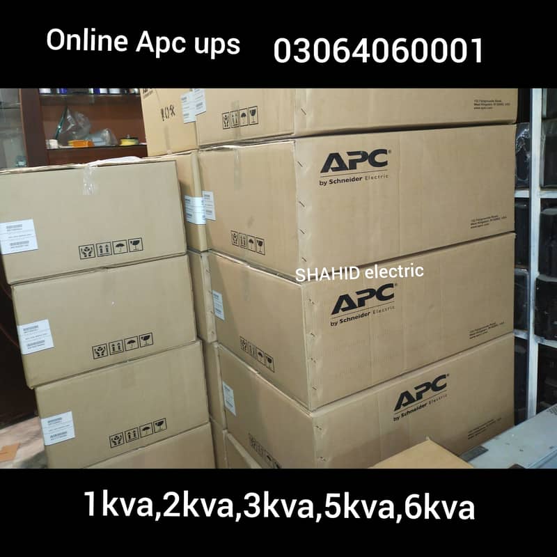 APC SMART UPS 1500VA,2.2KVA, 3KVA, 5KVA, PURE SINEWAVE UPS 1