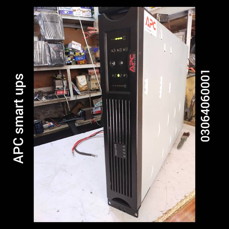 APC SMART UPS 1500VA,2.2KVA, 3KVA, 5KVA, PURE SINEWAVE UPS 9