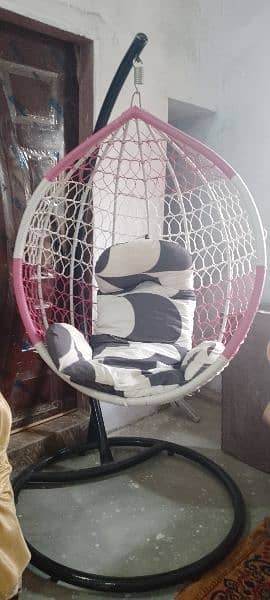 Jumbo size Swing with comfortable cushion seater 0