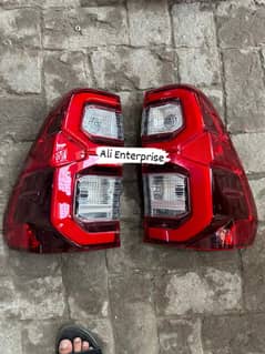 Toyota Fortuner Hilux Revo Rocco Facelift Head lights Backlights Rims