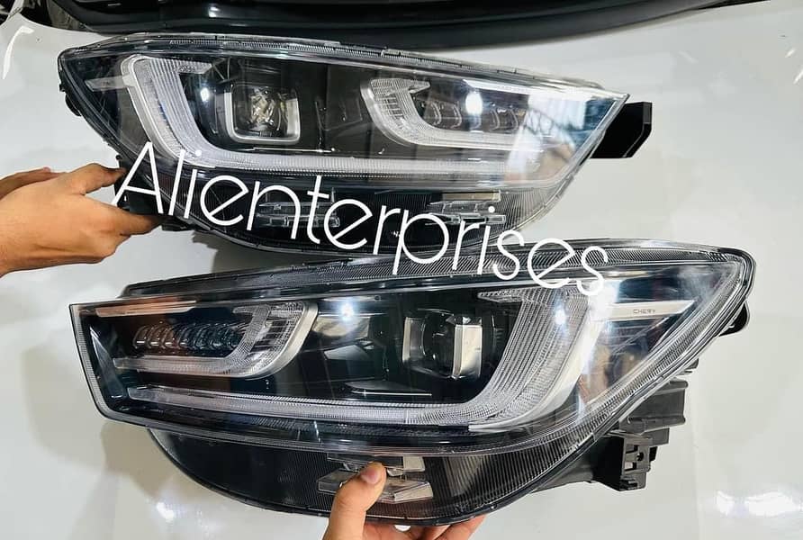 Toyota Fortuner Hilux Revo Rocco Facelift Head lights Backlights Rims 3