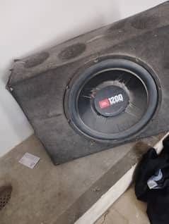 Jbl car woofer slightly used 1200 watts