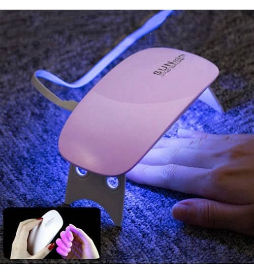 Skin Care Tool For Nails 6W Mini Nail Dryer Machine Portable 0