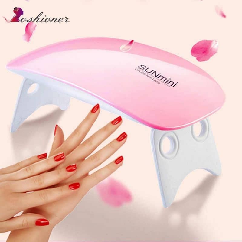 Skin Care Tool For Nails 6W Mini Nail Dryer Machine Portable 3