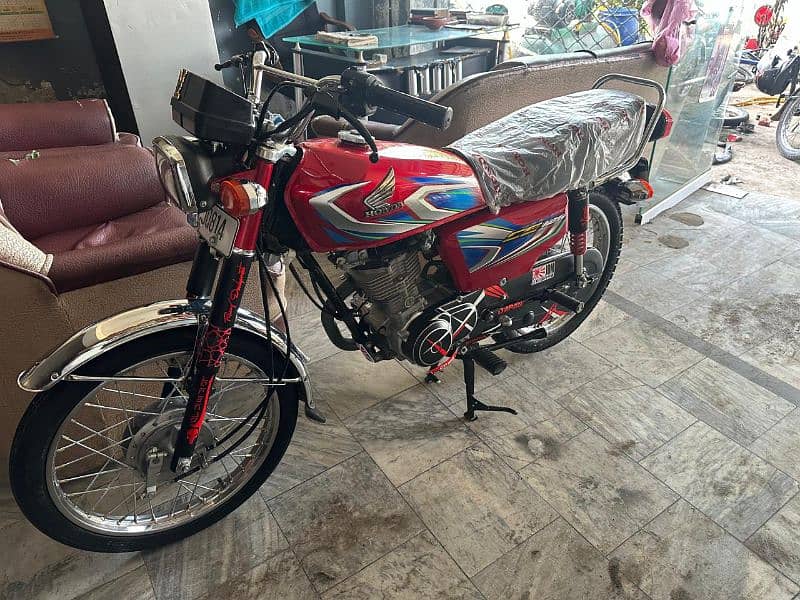 Honda 125 Model 2022 Islamabad number 0