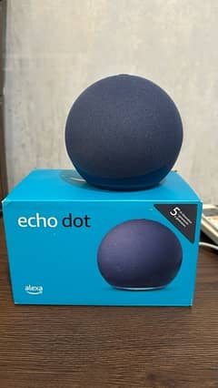 Amazon Echo dot 5/Alexa/Amazon/Navy blue colour