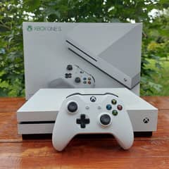 XBOX ONE S NEW CONDIT . . 4K SUPPORT 8 NEW GAME INSTALL. . 03101914062