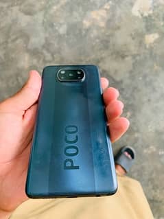 Poco x3 NFC 8/128 with original Charger & box for sale exchange avalbe