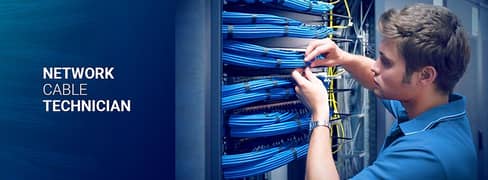 Internet Cable Network & CCTV Technician & Helper